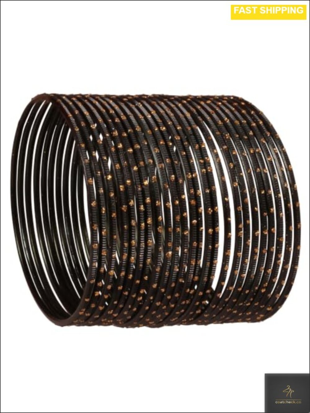 Indian Bollywood Alloy Metal Bangle Bracelets Set of 24 XL